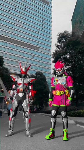 Meeting You: A Colorful Kamen Rider Cosplay