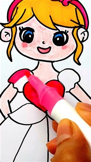 How to Draw a CUTE GIRL! 😈👑