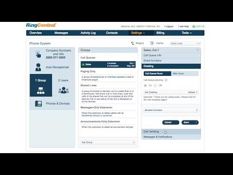 RingCentral Call Queue Overview