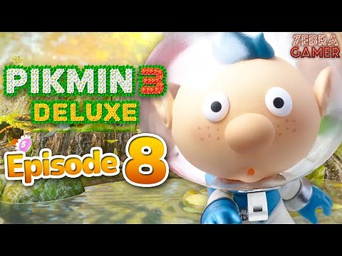 Pikmin 3 Deluxe Gameplay Walkthrough Part 8 - Day 8! Tropical Wilds!