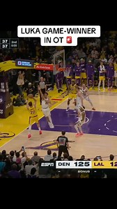 Luka Doncic Game-Winner Highlights in OT