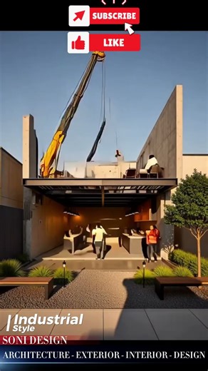 “Dark Industrial Café Build”