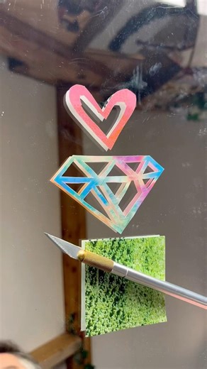 DIY diamond from paper tutorial 💎✨❤️