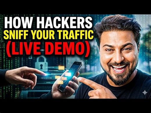How Hackers Sniff Your Traffic Live Demo | Offensive Sniffing | Hacker Associate