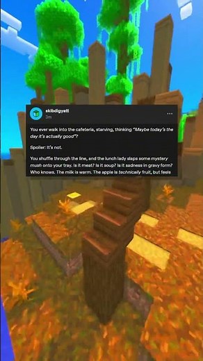 high school lunch experience