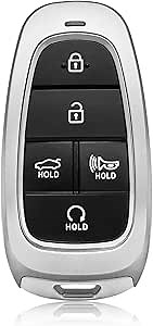 Replacement for 2020 2021 2022 2023 2024 Hyundai Sonata Sport Key Fob Remote Control TQ8-F08-4F27 5 Buttons 434MHz
