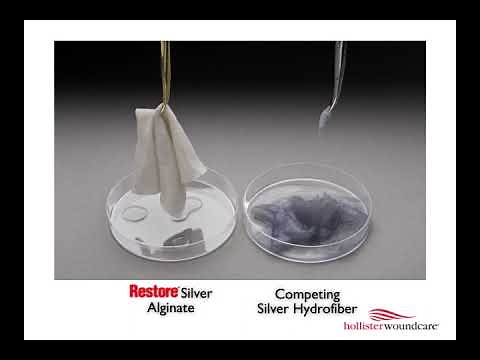 Instructions for Use Hollister Restore Calcium Alginate Silver Dressing