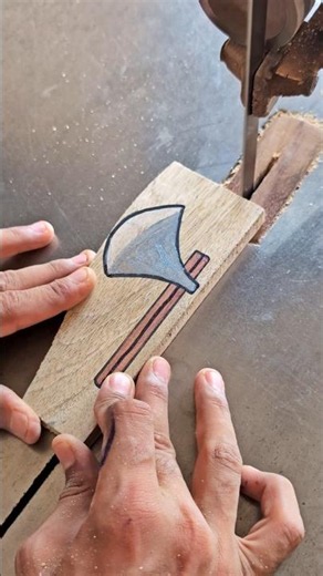 Watch an Axe Take Shape in Seconds!🪓