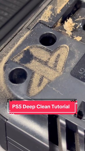 PS5 Deep Clean tutorial #deepclean #cleantok #satisfying | xbox series s cleaning
