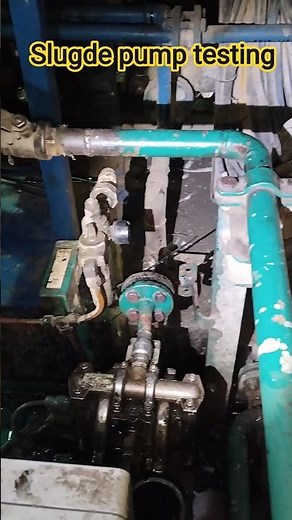 Separator Sludge Pump Testing #shortvideo #viral #separator #pump