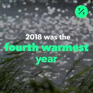 2018 was the 4th-warmest year on record, behind 2016, 2017, and 2015. The datasets point to the overall trend of global temperatures rising. | Bloomberg Originals