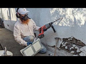 Stucco Buckling Repairs.