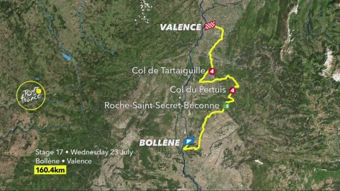 Highlights: 2025 Tour de France, Stage 17