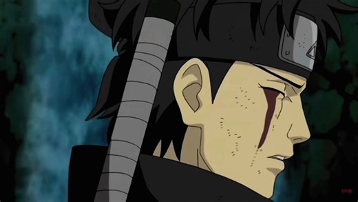 Itachi and Shisui Mangekyou Sharingan Awakening on Shisui Death