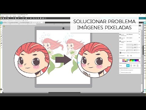 Solución imágenes pixeladas en Silhouette Studio