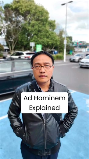 Erick Quinto on Instagram: "Sino Ka Ba? — Ad Hominem Explained #EQTV #AdHominem #LogicFallacies #CriticalThinking #PsychFacts #FYP #ForYou"