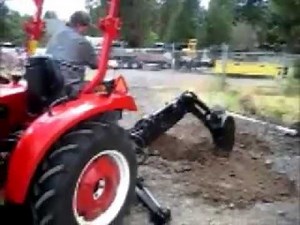 Jinma 354 Backhoe At Work