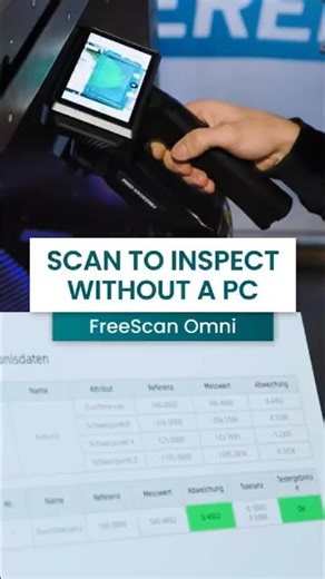 The Ultimate Stand-Alone 3D Scanner: Scan to Inspect Without a PC!