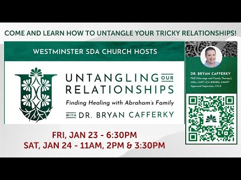 January 23, 2026 - Untangling our Relationships: Session 1, "Abraham's Genogram"
