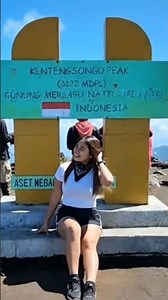 She Finally Reached the Hidden Peak of Merbabu — Kentengsongo Summit