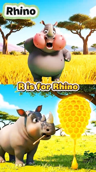🐦🦏🐍🐯 ABC Animal Rescue Song | Fun Alphabet Learning with Animal Sounds & Bee Chase 🐝🌊