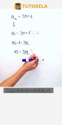 Understanding the 3n+1 Sequence: How to Identify Elements #Math #Series #Series/Sequences