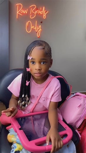 Raw braids ONLY ❤️ LLC ❤️ on Instagram: "Amayah 💗 STYLE: SIDE BRAIDS 💗 ADD ON: ACCESSORIES ( SHELLS ) DECEMBER IS BOOKED!!! TEXT FOR VIP SQUEEZE IN AVAILABILITY! Questions? DO NOT DM!! TEXT ONLY 7863815047 (8am-9pm) ! #RawbraidsONLY #kidsbraidstyles #miamibraider #miamihairstylist #kiddiebraids #browardbraids #browardhairstylist #palmbeachbraider #atlbraids #kidsbraids #shaderoom #explorepage 💗"