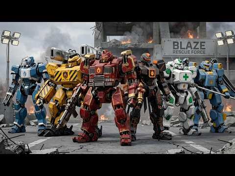 The Ultimate Guardians Giant Rescue Robots Assemble in Neo Hinode!