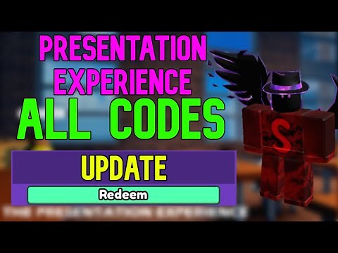 ALL The Presentation Experience CODES | Roblox The Presentation Experience Codes (July 2023)