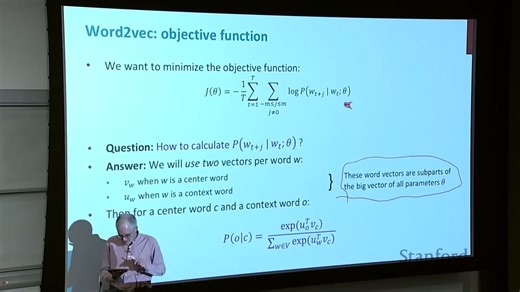 Stanford CS224N NLP with Deep Learning  Spring 2024  Lecture 1 - Intro and Word