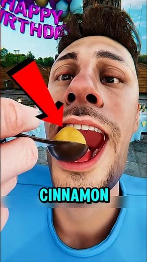The Cinnamon Challenge Almost KILLED Him 😳⚠️