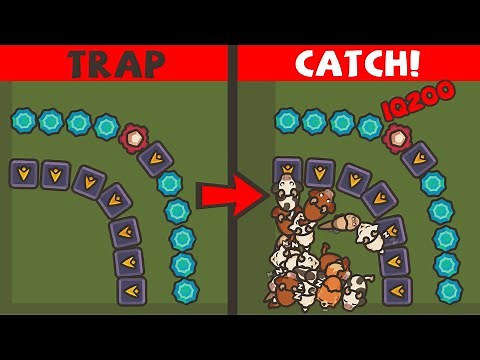 Baby Animals Capture Trap in Taming.io