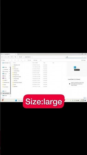 How to Find Large Files on Your Machine Using 'size:large'