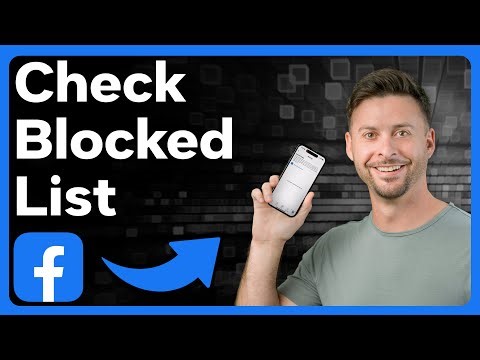 How To Check Block List On Facebook Page