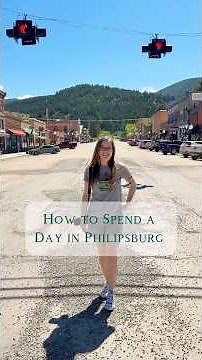 😁 Spend a Day in Philipsburg, MT 💎 #philipsburgmt #touristplace #thingstodo #huckleberry #sapphire