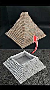 How to make a Paper pyramid | Crafts with paper