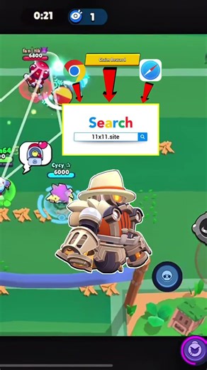 BERRY ICE CREAM TRAP 🍦 #brawlstars #brawlstarsgame #brawlstarsshorts