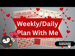 Weekly & Daily Plan With Me | Functional + Decorative Planning | Planner Kate Stickers