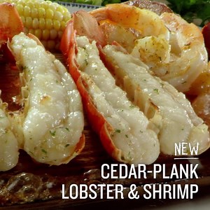 Three new dishes, each planked-to-perfection. Hurry in and thank the plank! 🦞🍤🥩 | Red Lobster