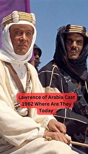 **Lawrence of Arabia (1962) Cast — Where Are They Today** A timeless cinematic masterpiece, *Lawrence of Arabia* introduced audiences to an unforgettable cast whose performances helped define epic filmmaking. From Peter O’Toole’s legendary portrayal of T.E. Lawrence to the powerful supporting roles that brought the desert saga to life, this film left an everlasting mark on movie history. Decades later, the legacy of its cast lives on through their iconic careers, awards, and influence on generat