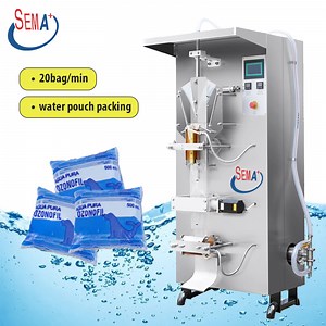 [Hot Item] Drink Juice Water Seasoning Milk Completely Water Sachet Filling Machine