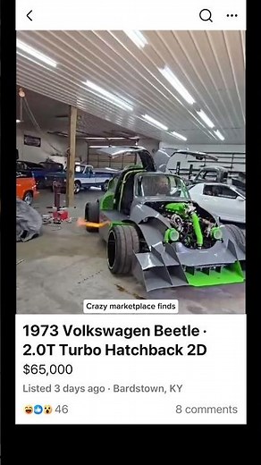 1973 Twin Turbo Volkswagen Beetle