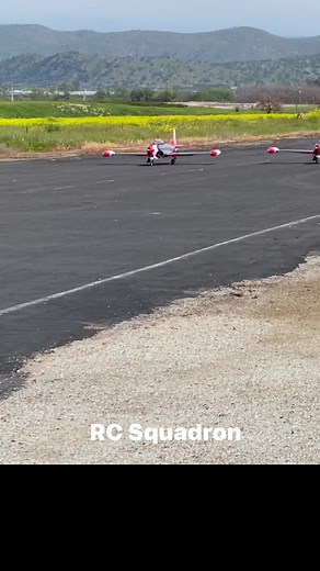 6.2K views · 125 reactions | #airforce #t33 #T33ShootingStar #rcjets #formationflight #turbines #RC #jet #thunderbirds | RC Squadron | Facebook