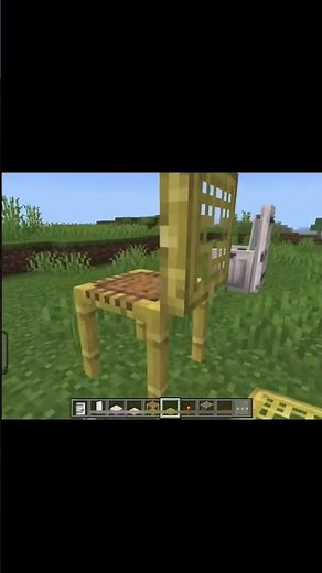 4 Chair Designs Tutorial! #minecraft