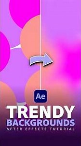 Create Trendy Motion Backgrounds in After Effects