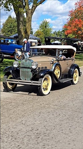 1931 Ford Model A Drive By Engine Sound Old Car Festival Greenfield Village 2025