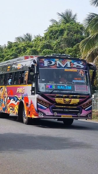 🚍⚡️🩷PMS Bus💥✈️NH-79 SPEED FASTER🩷⚡️🚍Attur🔁Valapady🔁Salem🔁Omalur🔁Mecheri🔁Mettur💥✈️