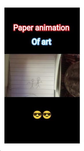 Paper animation of art 😎😎😎 funny ###funny