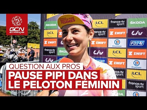 Bathroom breaks in the women's peloton