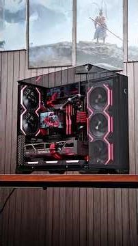 FASTEST BLACK GAMING PC BUILD 2026☠️ AMD RYZEN 7 9800X3D + RTX 5070Ti🔥 #pcbuild #gaming #rtx #asmr